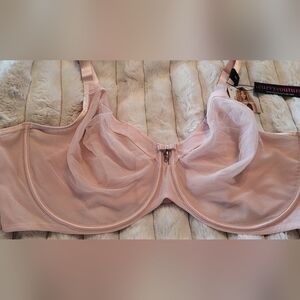 Curvy Couture Blush Underwire Bra